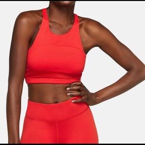 Outdoor Voices Techsweat Scarlet Bra top